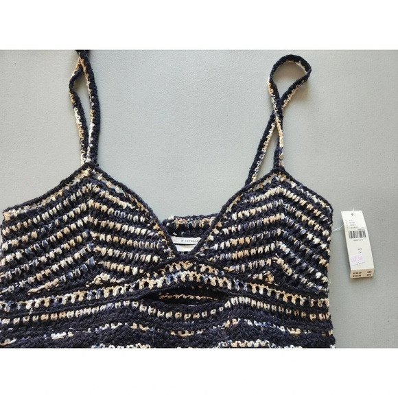 NWT By Anthropologie Freida Layered Sweater Tank top size L - Picture 5 of 12